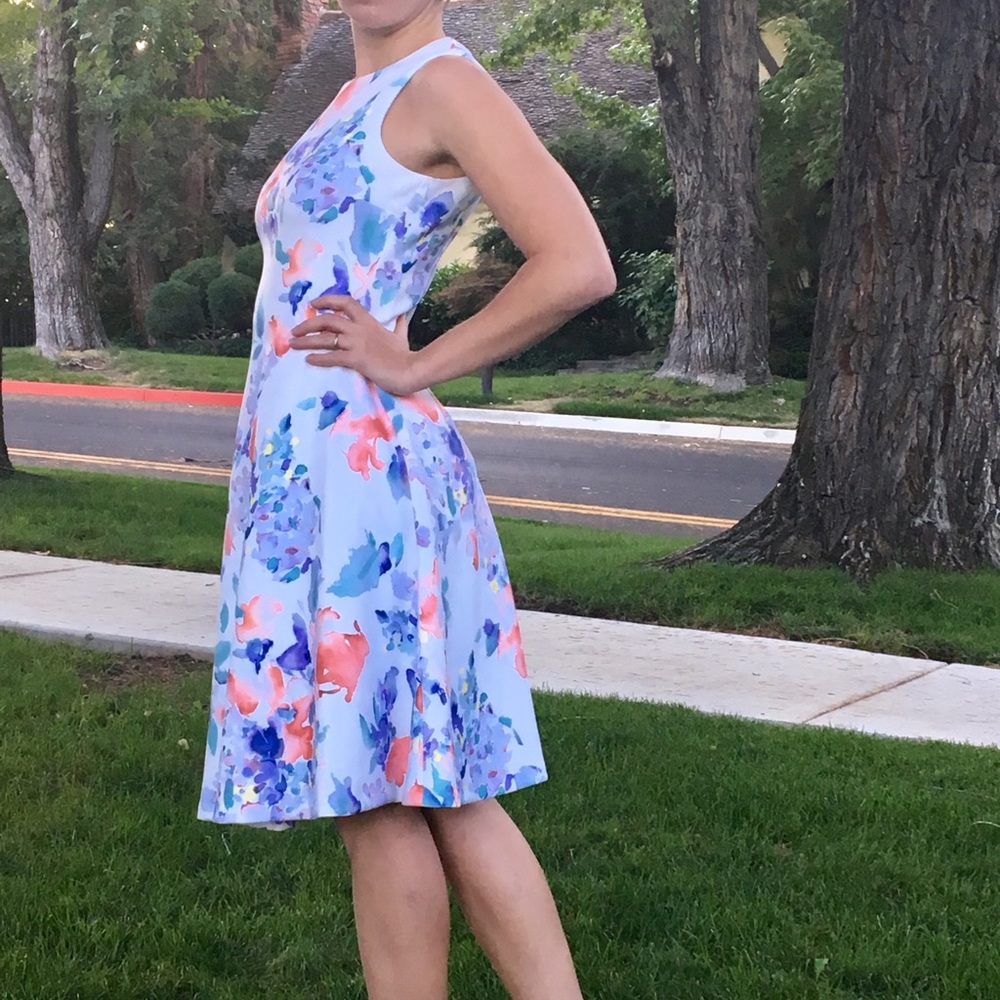 NEW Calvin Klein floral dress